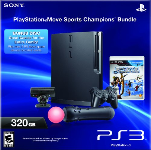 PlayStation 3 - 320 GB System/PlayStation Move Bundle