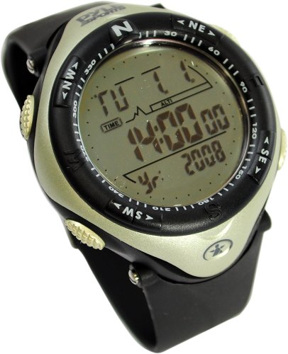 Pyle Sports PAW1 Outdoor Digital Watch with Altimeter, Compass, Stop Watch, Barometer and Perpetual Calendar