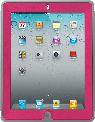 OtterBox Defender Series Case with Screen Protector and Stand for the New iPad (4th Generation), iPad 2 and 3 - Pink Alpenglow