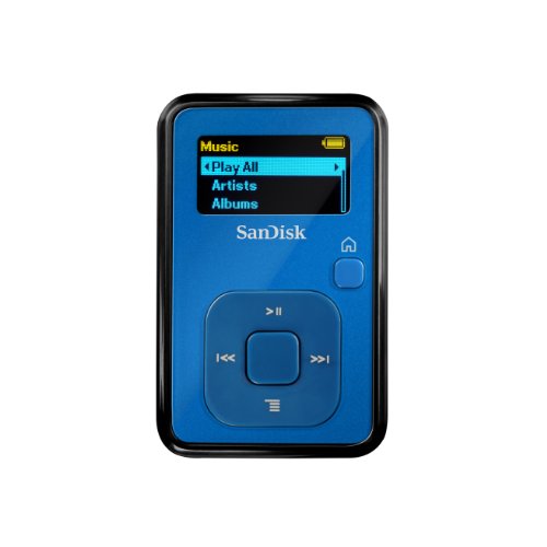 SanDisk Sansa Clip+ 4 GB MP3 Player (Blue)