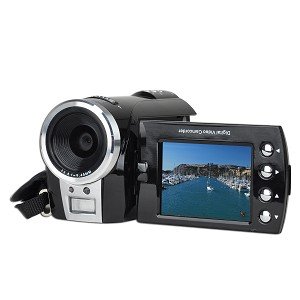 DV7000A SD/SDHC High-Definition 720p Digital Camcorder w/4x Digital Zoom & 2.4