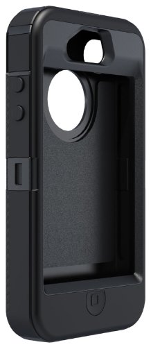 OtterBox Defender Series Hybrid Case & Holster for iPhone 4 & 4S  - Retail Packaging - Black
