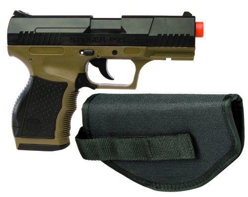 Crosman Stinger P9T Camo AirSoft Pistol with Holster
