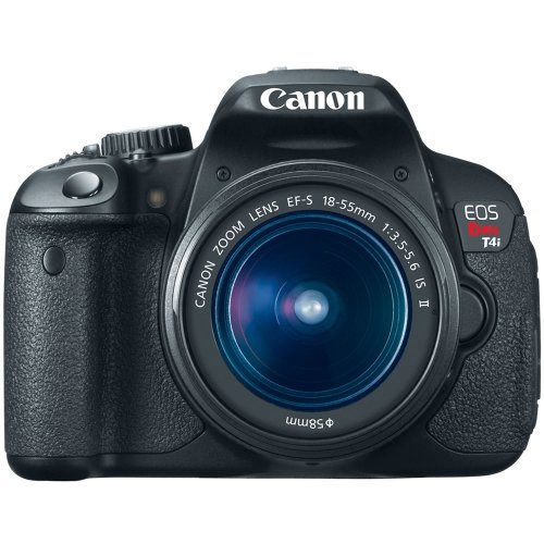 Canon EOS Rebel T4i 18.0 MP CMOS Digital SLR with 18-55mm EF-S IS II Lens