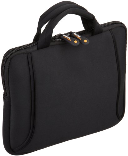 AmazonBasics Netbook Bag with Handle, Fits 7- to 10-Inch Netbooks, iPad, HP Touchpad (Black)