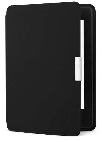 Amazon Kindle Paperwhite Leather Cover, Onyx Black (does not fit Kindle or Kindle Touch)