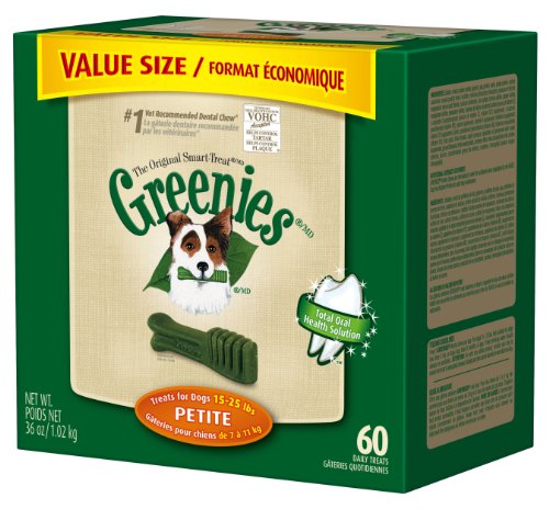 Greenies 36 oz Canister Petite 60 Count