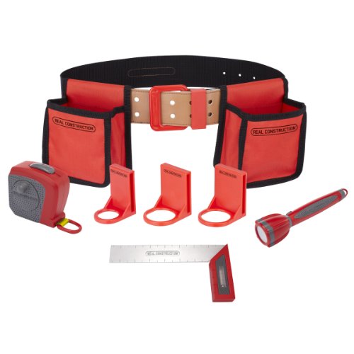 Real Construction Tool Belt Set Accessories