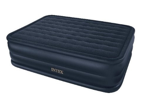 Intex Raised Downy Queen Airbed with Built-in Electric Pump