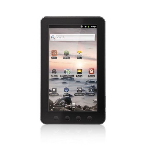 Coby Kyros 7-Inch Android 2.3 4 GB Internet Touchscreen Tablet - MID7012-4G (Black)