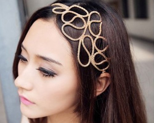 Stylish Hollow Out Braided Stretch Hair Head Band Accessories Headband Hairband for Women