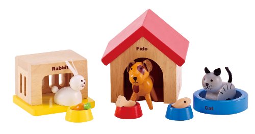 - Happy Family Doll House Furniture - Family Pets