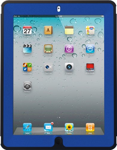 OtterBox Defender Series Case with Screen Protector and Stand for the New iPad (4th Generation), iPad 2 and 3 - Blue Deep Sea