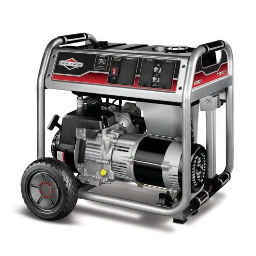 Briggs & Stratton 30469 6,000 Watt 342cc Gas Powered Portable Generator With Wheel Kit