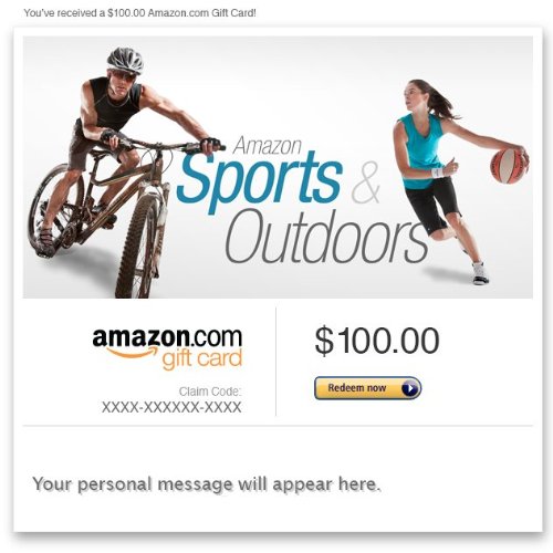 Amazon Gift Card - E-mail - Amazon Sports and Outdoor