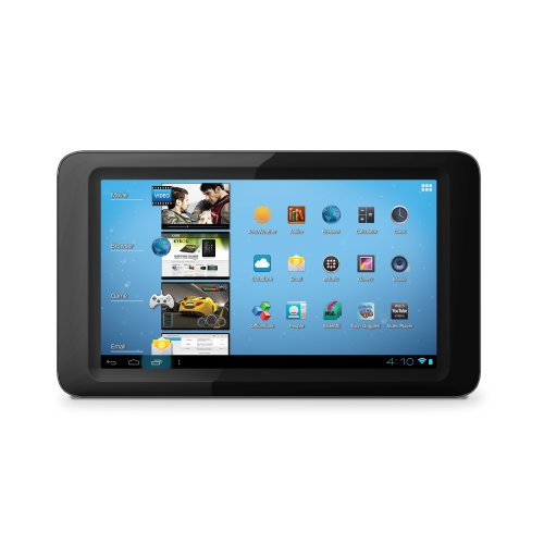 Coby Kyros 7-Inch Android 4.0 4 GB Internet Tablet 16:9 Resistive Touchscreen - MID7046-4 (Black)