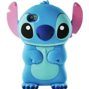 Disney 3d Stitch Movable Ear Flip Hard Case Cover for Iphone 4/4s Xmas gift