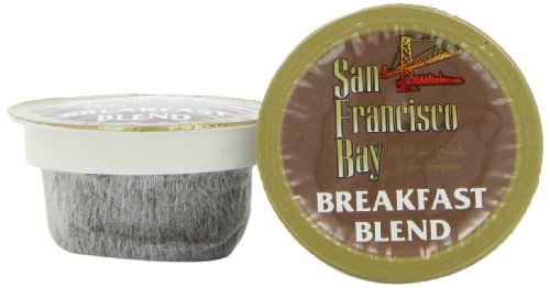 San Francisco Bay Coffee OneCup for Keurig K-Cup Brewers, Breakfast Blend, 80-Count