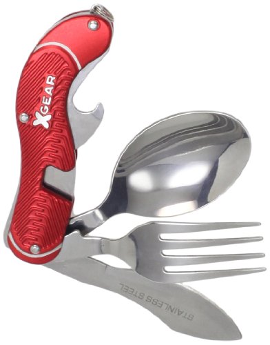 X-Gear Men's Deluxe Camper Tool, Red, One Size