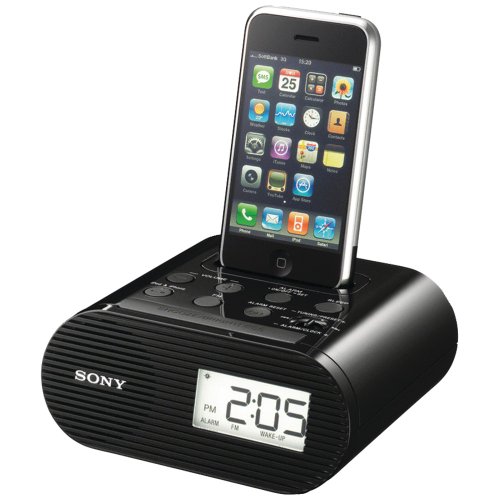 Sony ICFC05iPBLK  Clock Radio for iPod (Black)