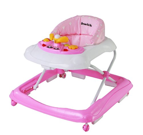 Dream On Me Scout Musical Walker and Activity Center, Pink