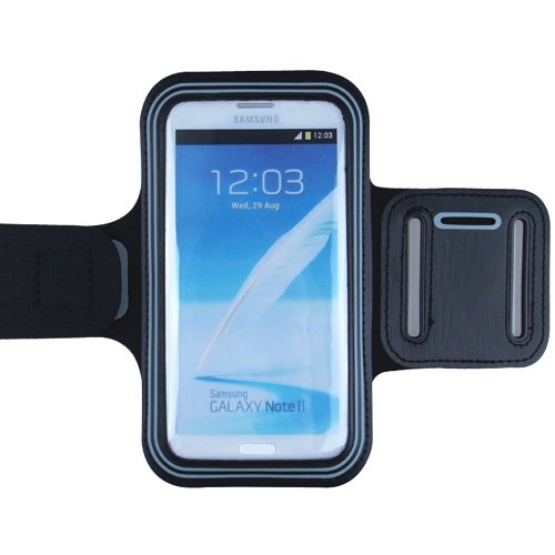 New Fashion Gray/Black Outdoors Sport running Gym Armband Case For Samsung Galaxy Note 2 II N7100/Samsung Galaxy Note GT-N7000 i9220/Samsung Galaxy S3 i9300/SAMSUNG Galaxy S4 i9500