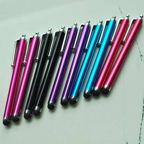 SODIAL- 10 Pcs Stylus Set Aqua Blue/Black/Red/Pink/Purple Stylus/styli Touch Screen Cellphone Tablet Pen for iPhone 4G 3G 3GS iPod Touch iPad 2 3 SONY PLAYSTATION PSP PS VITA Motorola Xoom, Samsung Galaxy, BlackBerry Playbook AMM0101US, Barnes and Noble