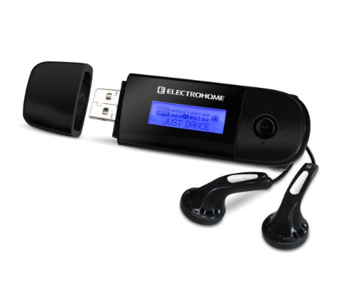Electrohome 4GB MP3 WMA WAV Player FM Radio USB Voice Recorder