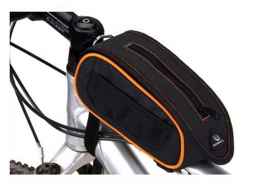 Arctic Biker Outdoor Sport 2013 Top Cycling Bike Bicycle Trame Pannier Front Tube Wallet Bag Outdoor - Orange