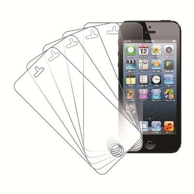 MPERO® 5 Pack of Screen Protectors for New Apple iPhone 5