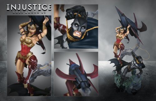 Injustice Gods Among Us Collector's Edition Statue Figurine Batman Vs Wonder Woman Figure