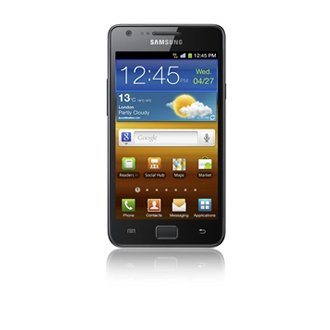 Samsung Galaxy S II GT-I9100 Unlocked Phone with 8MP Camera and Touchscreen - International Version (Black)