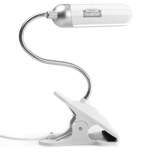 ENHANCE FlexBEAM USB Laptop Lamp with 7 LED Lights & Clip-On Clamp for Laptops , Desktop Computers & Select Tablets